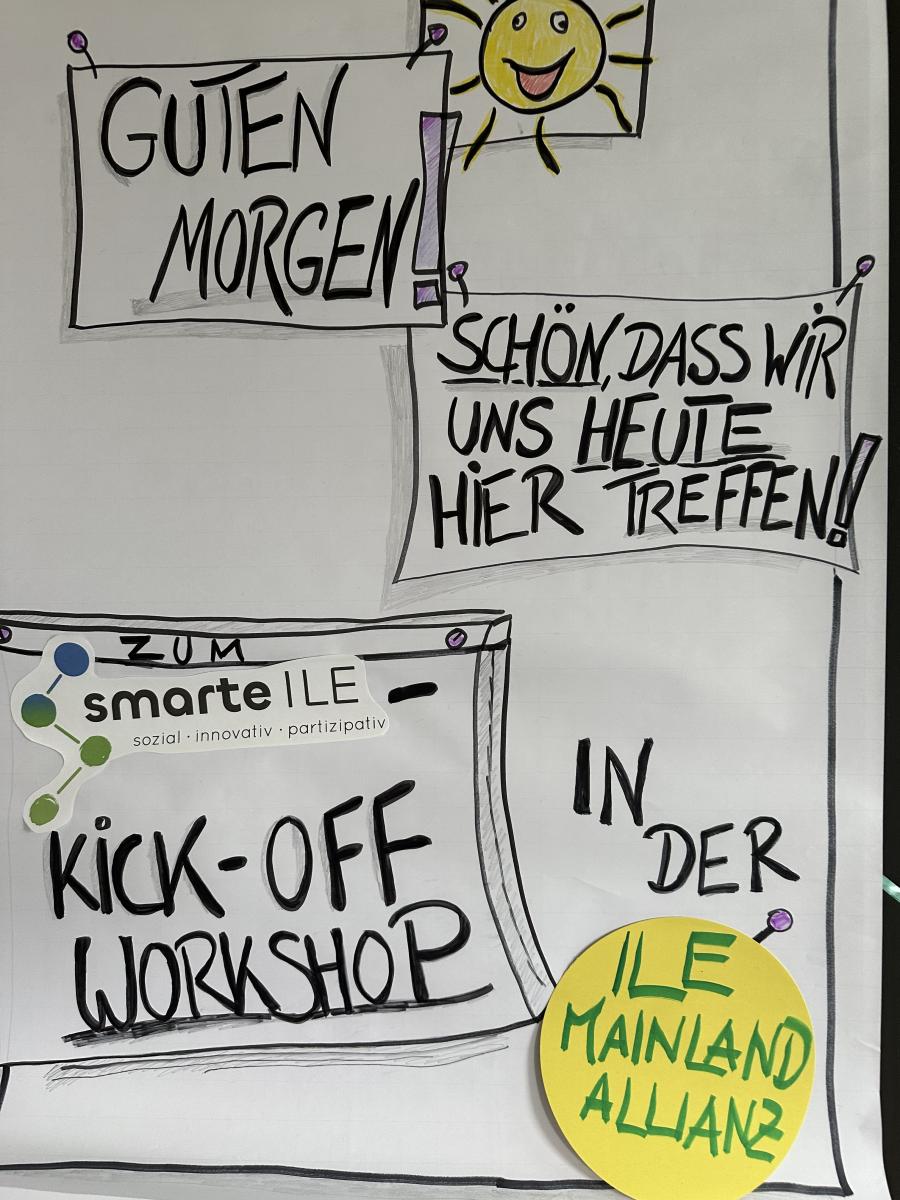 Kick-off-Workshop in der ILE MainLand Allianz