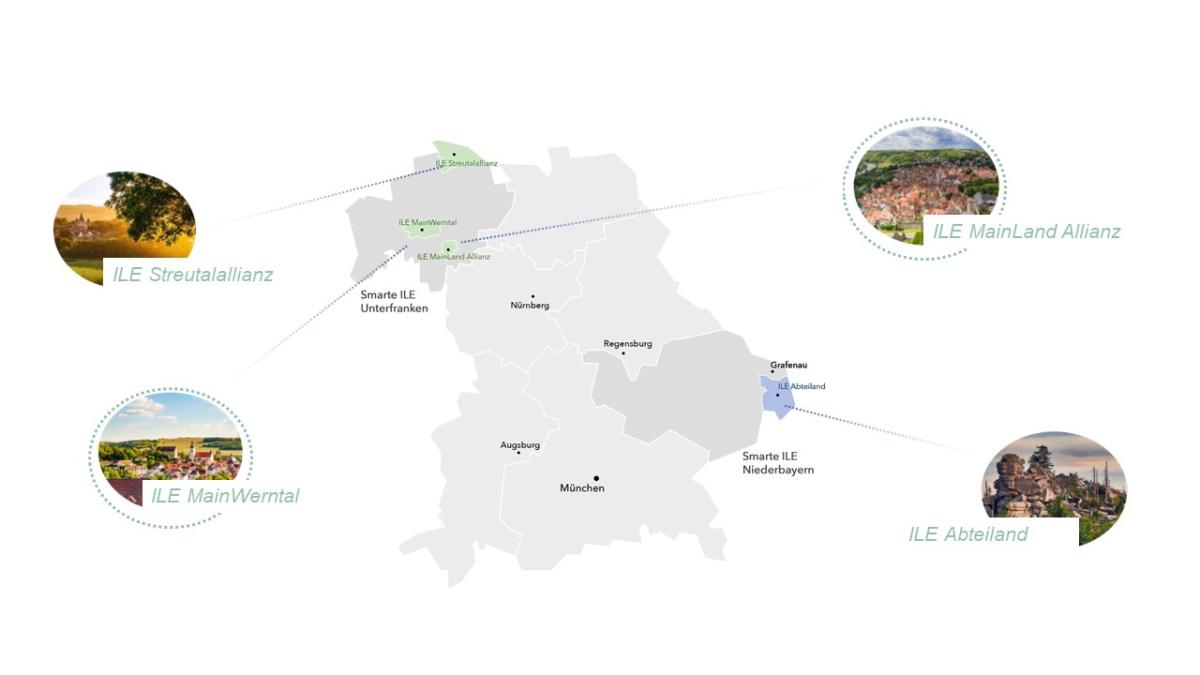 Virtuelles Austausch- und Netzwerktreffen „Smarte ILE“